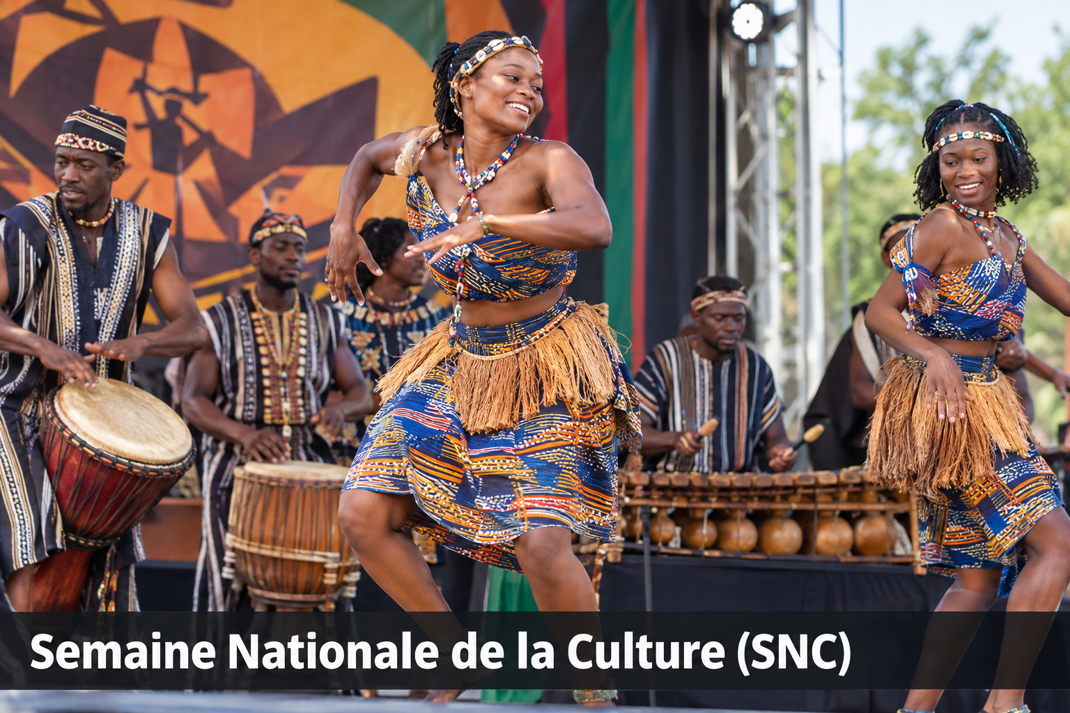 Bildcollage: Musik, Tanz und Feste in Bobo-Dioulasso