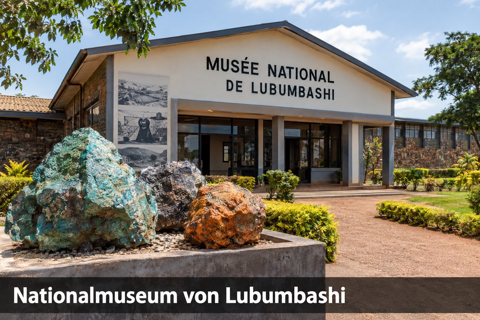 Bildcollage: Stadtgeschichte zwischen Élisabethville und Lubumbashi