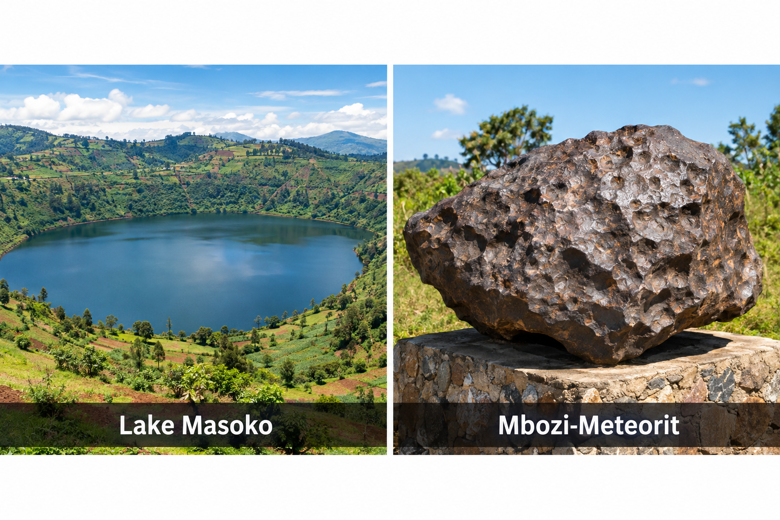 Bildcollage: Weitere lohnende Ausflüge ab Mbeya