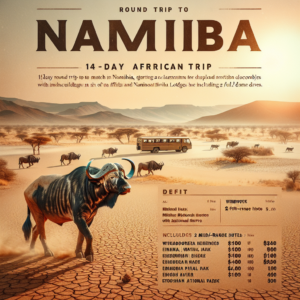 14 Tage Rundreisen Namibia ab/an Windhoek mit 2 Ganztagspirschfahrten