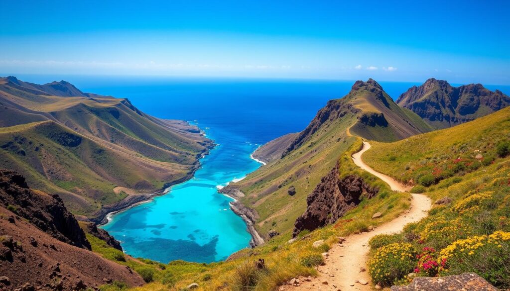 Kap Verde Wanderlandschaft