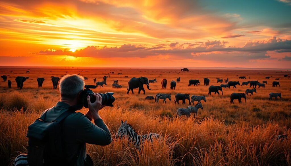 Fotografie in der Savanne