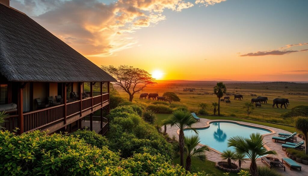 Kenia Ferienparks Safari Lodge