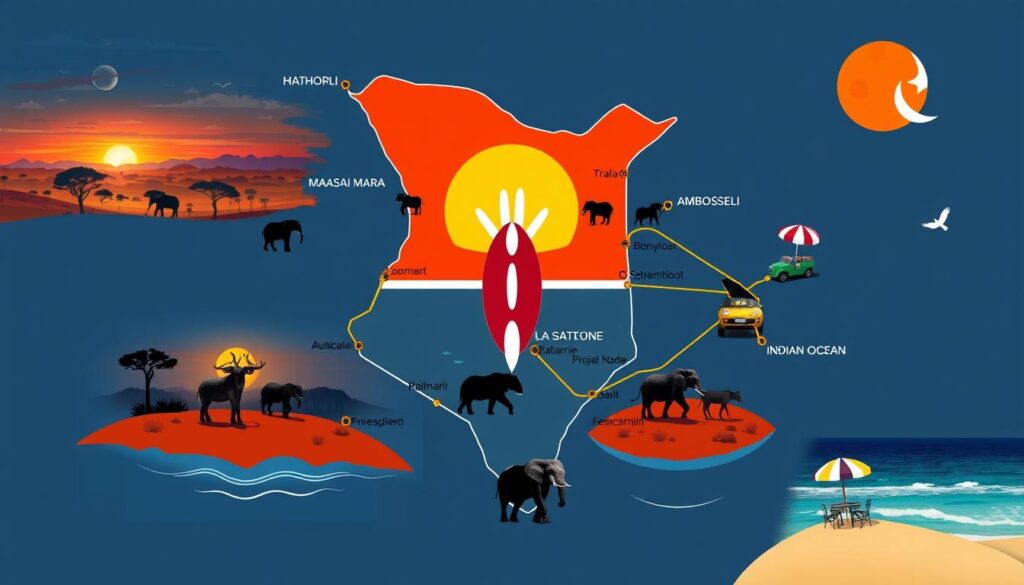 Kenia Rundreise Routenplanung