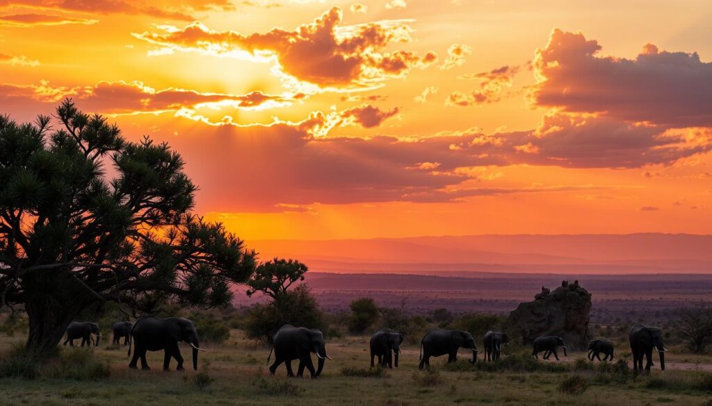 Safari-Nationalparks in Kenia