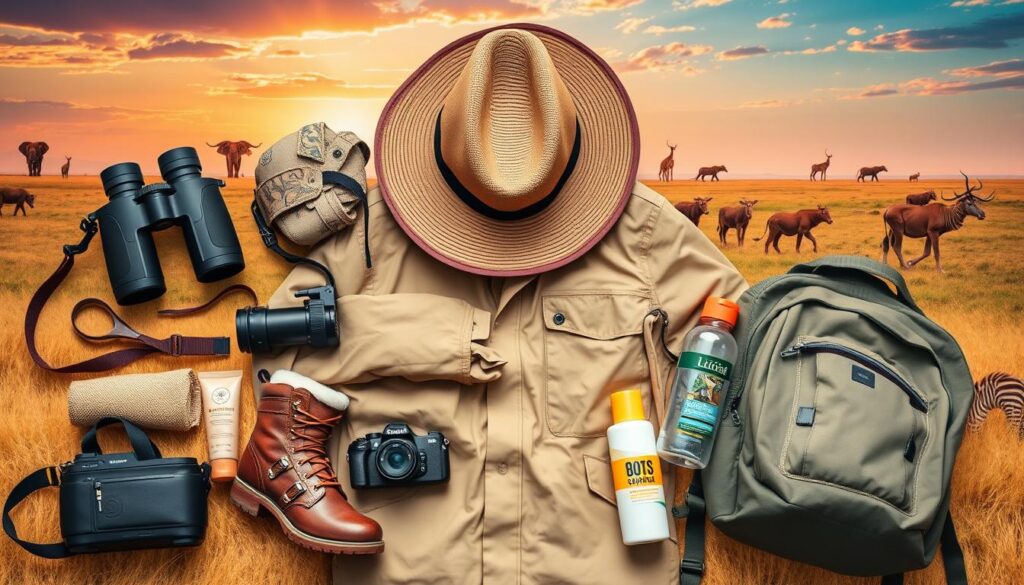 Safari Packliste Kenia