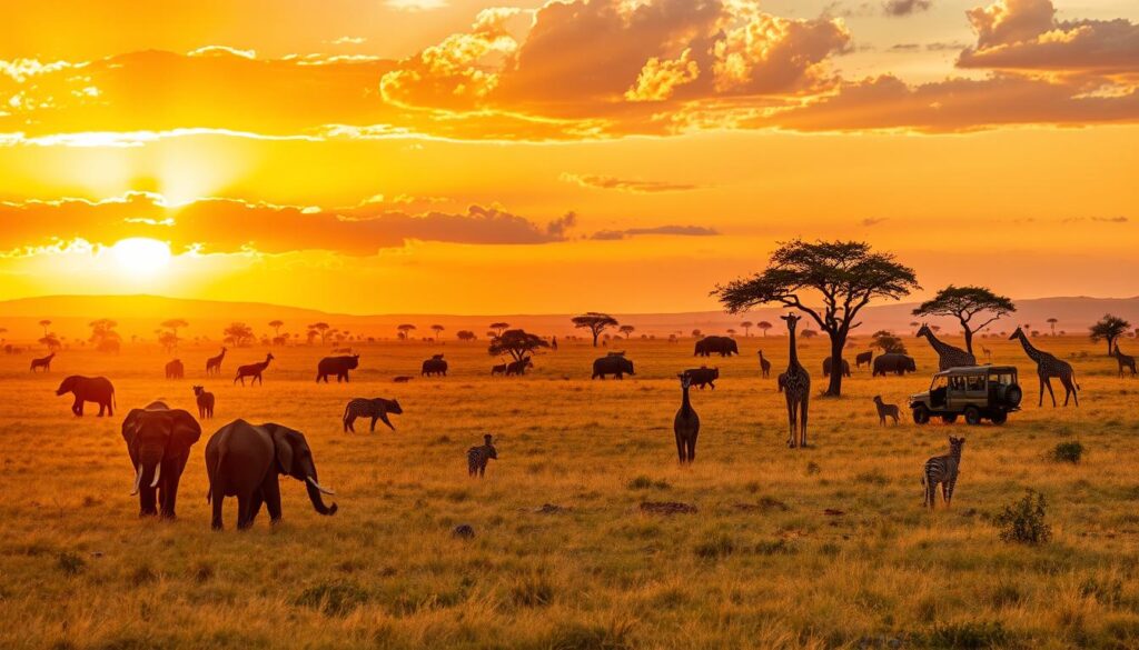 Safari in Kenia Nationalpark