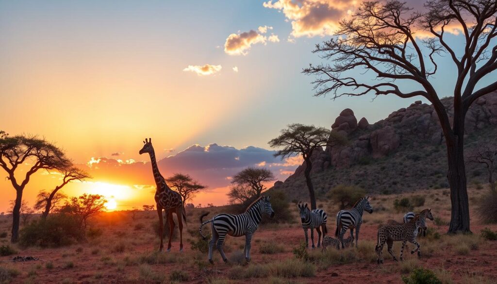 Samburu Reservat Wildtiere