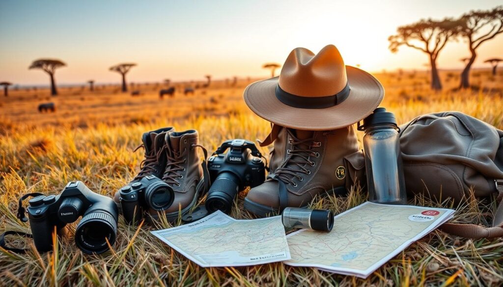 Tansania Safari Reiseausrüstung