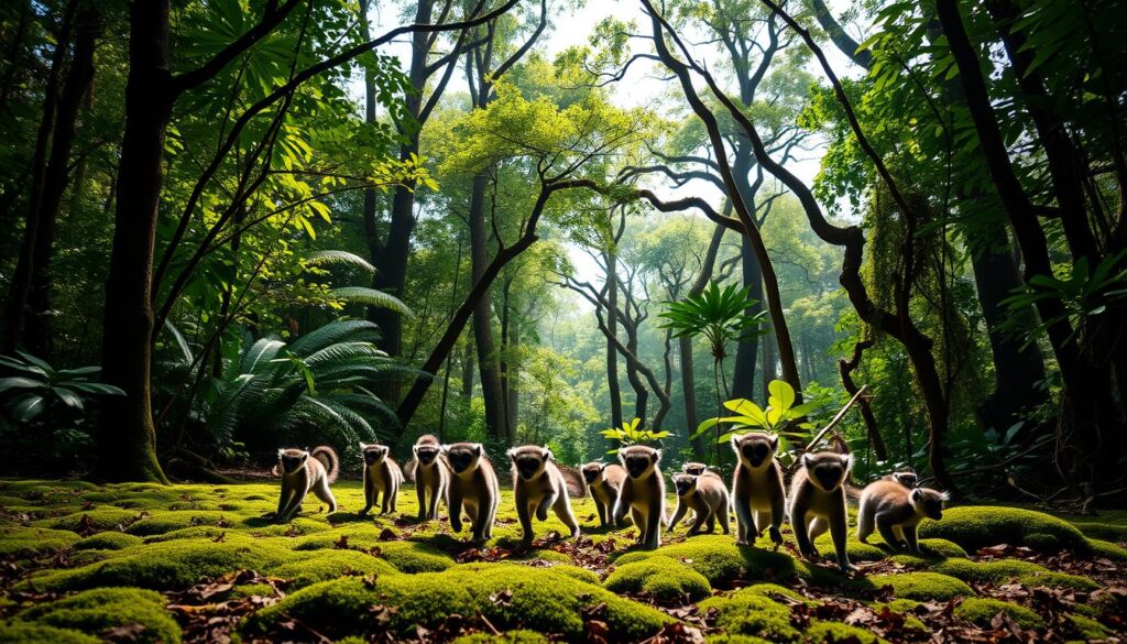 Lemuren im Andasibe-Mantadia Nationalpark