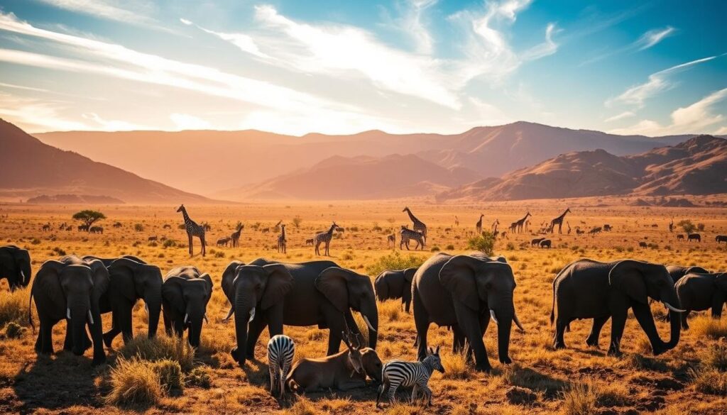 Wildtierbeobachtungen in Südafrika