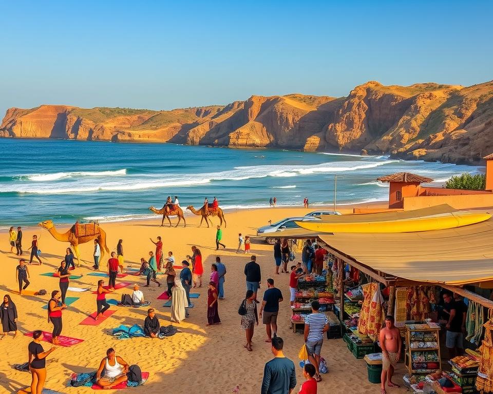 Aktivitäten in Taghazout