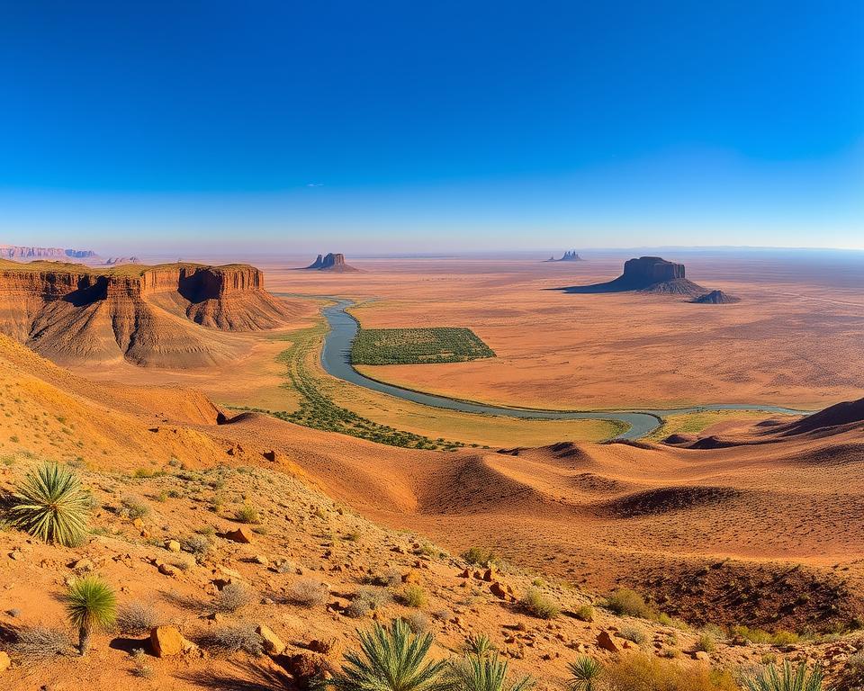 Algerien Landschaftspanorama