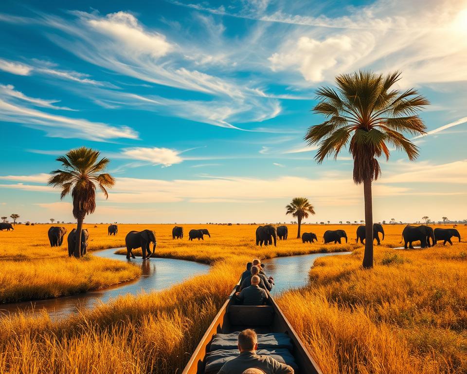 Anreise Okavango Delta Safari Tipps