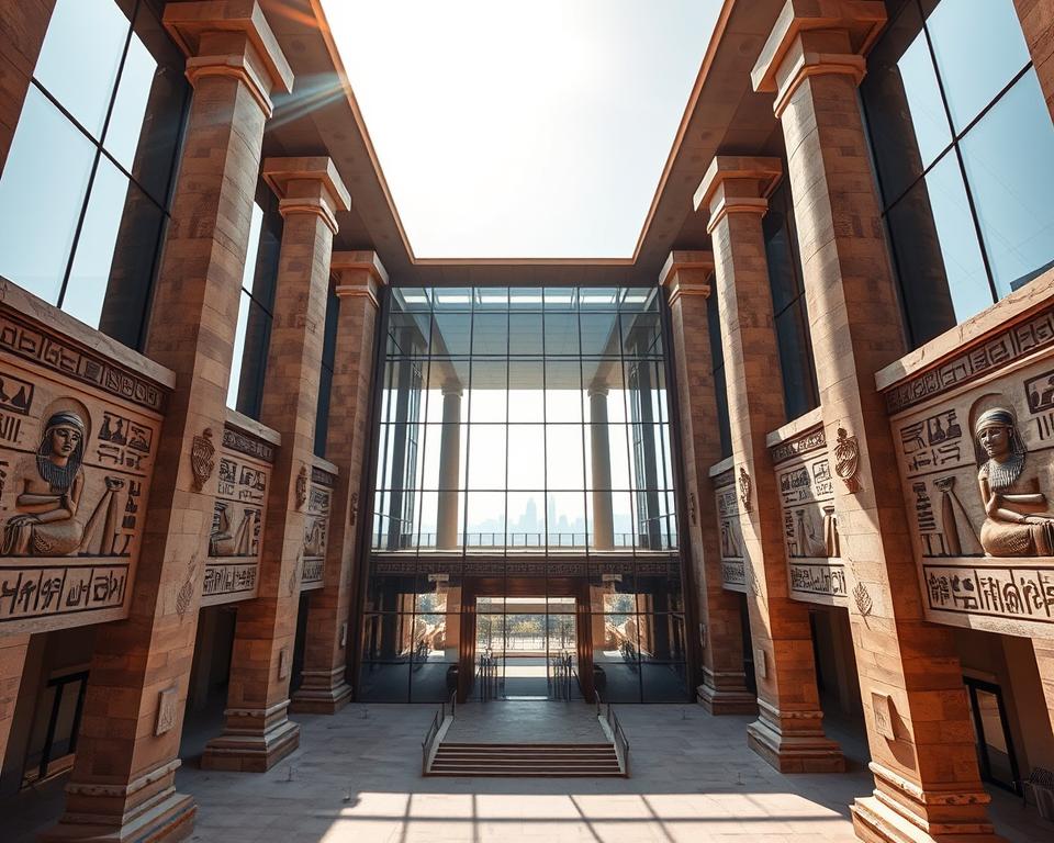 Architektur des Museums Kairo