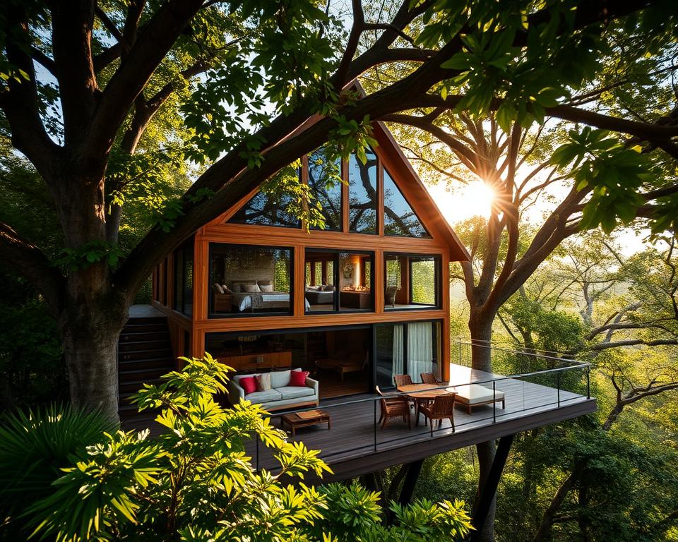 Baumhaus-Suiten Tsala Treetop Lodge