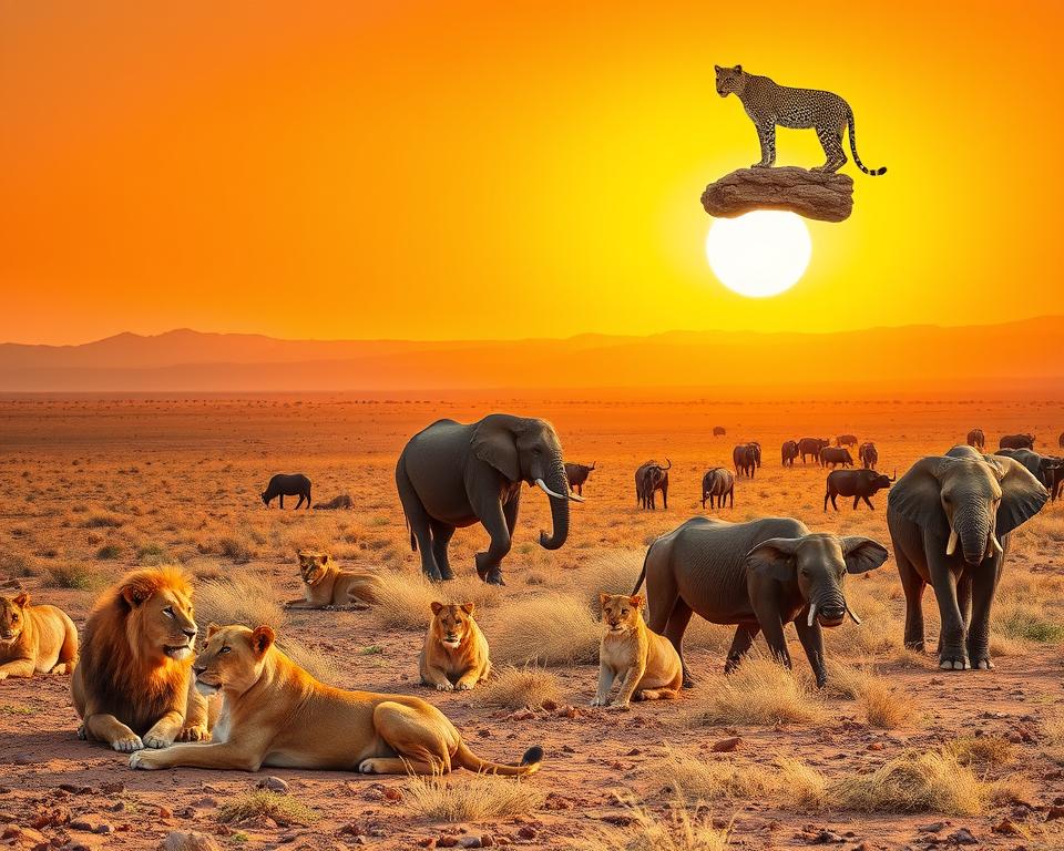Big Five Namibia Wildtiere