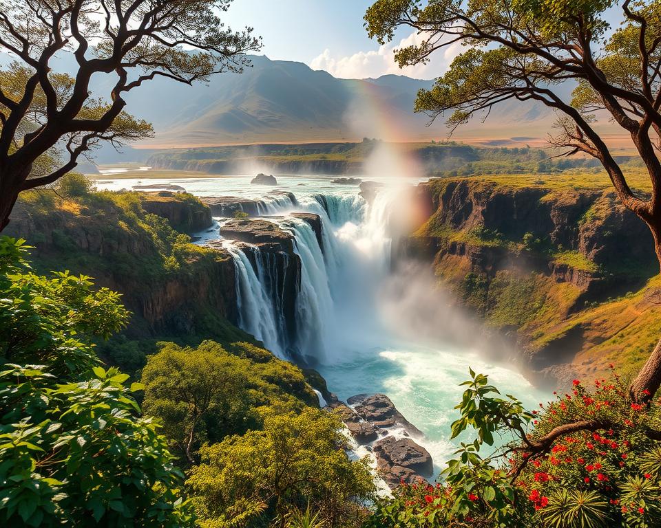 Blue Nile Falls in Äthiopien