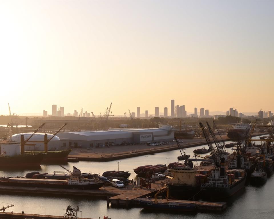 Hafen Douala maritimer Handel