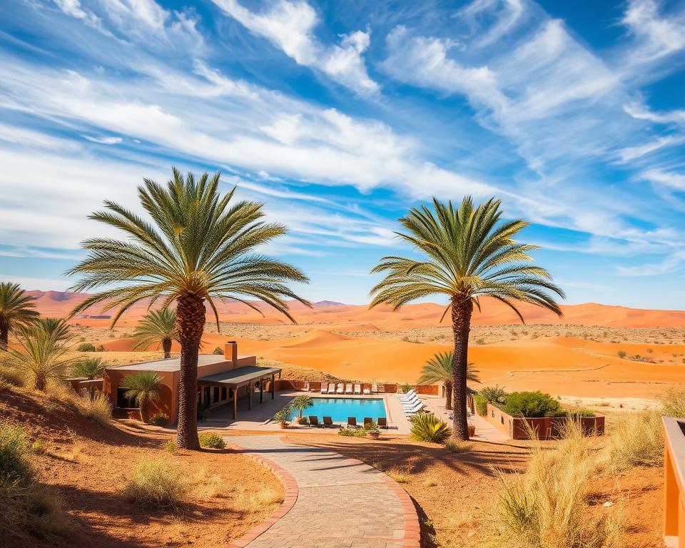 Kalahari Anib Lodge Geschichte