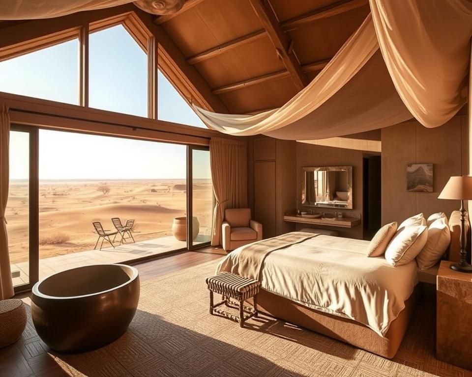 Kalahari Chalets Unterkunft