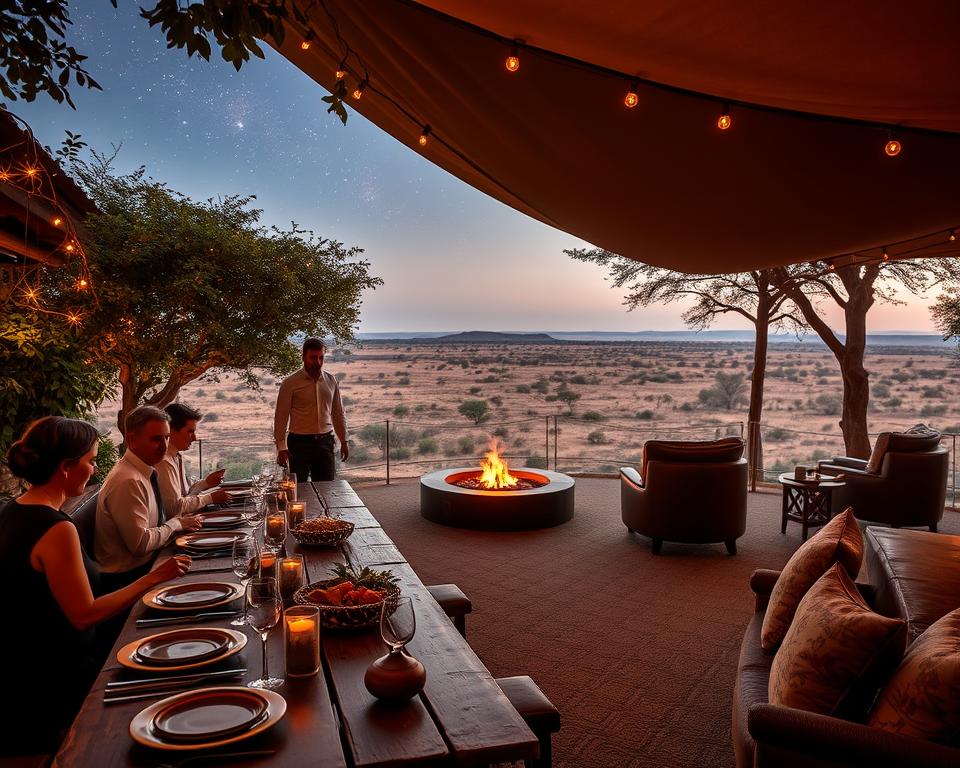 Kalahari Gastronomie Safari-Dining