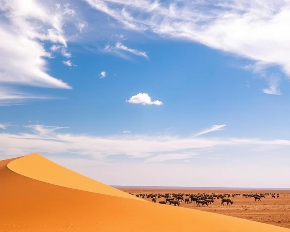 Kalahari Reisezeit Namibia