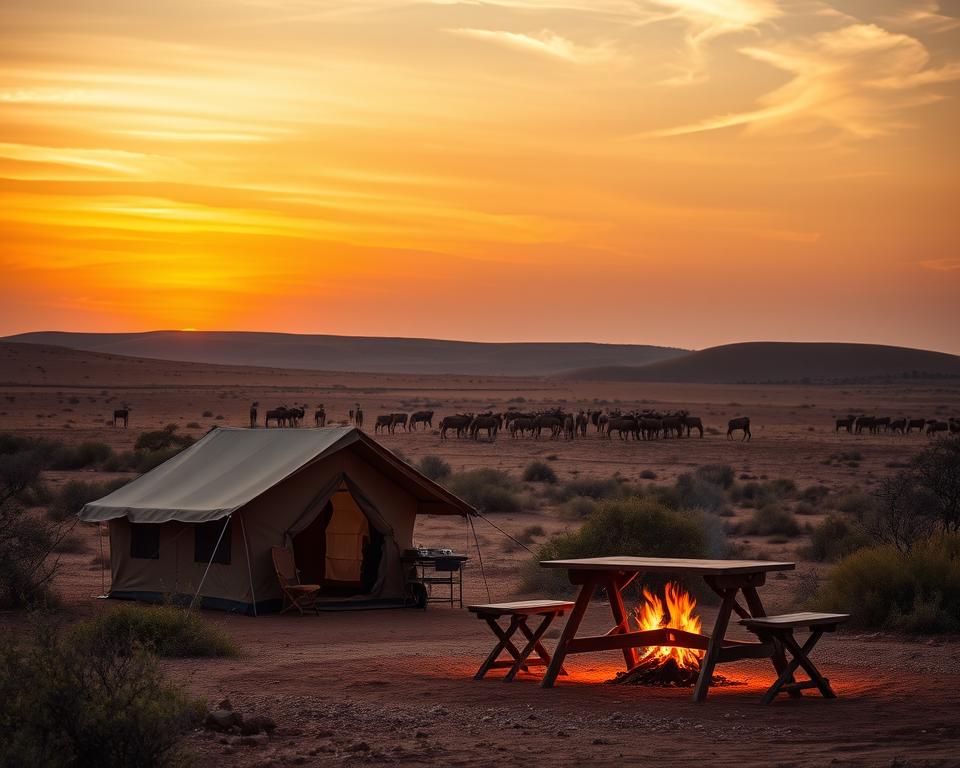 Kgalagadi Camping Unterkünfte