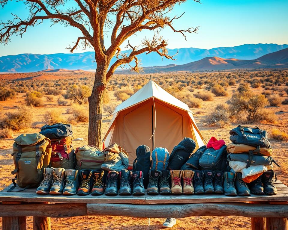 Kgalagadi Transfrontier Park Reiseausrüstung