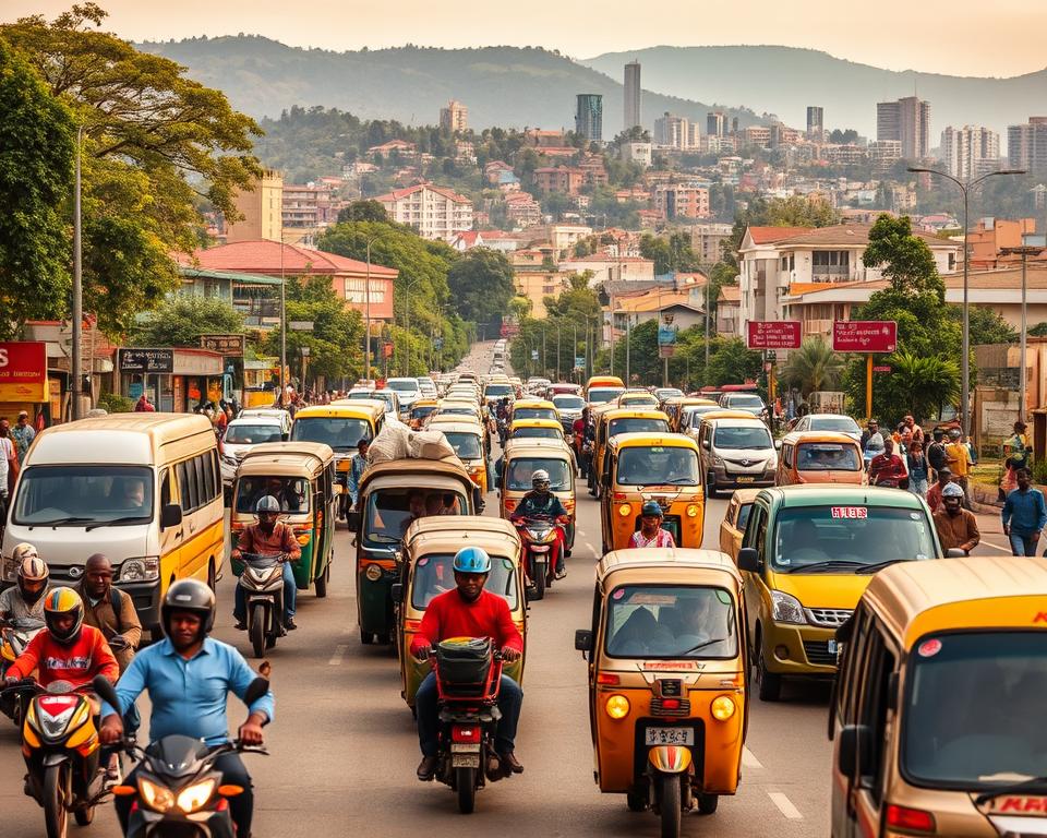 Kigali Transportmittel