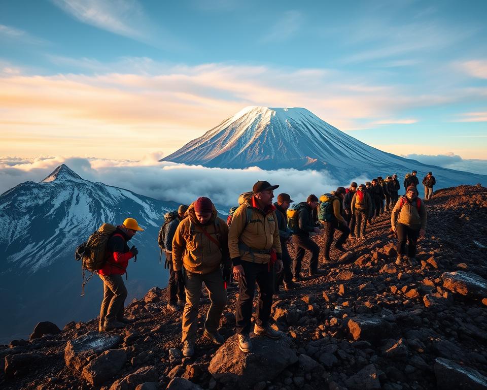Kilimandscharo Erstbesteigung historische Expedition