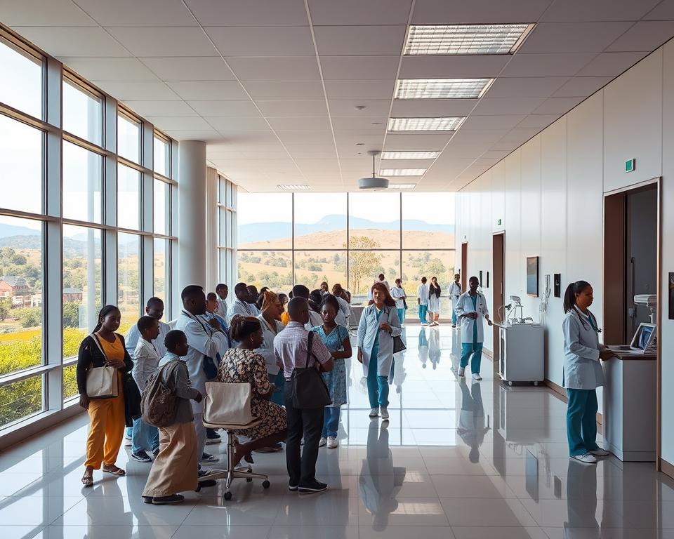 Krankenhäuser in Botswana medizinische Versorgung