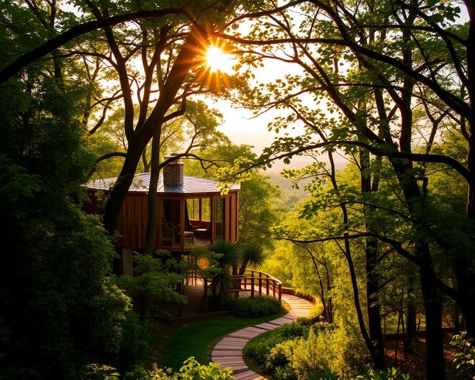 Lage Südafrika Tsala Treetop Lodge
