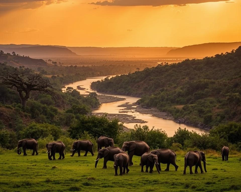 Luangwa-Tal Geschichte