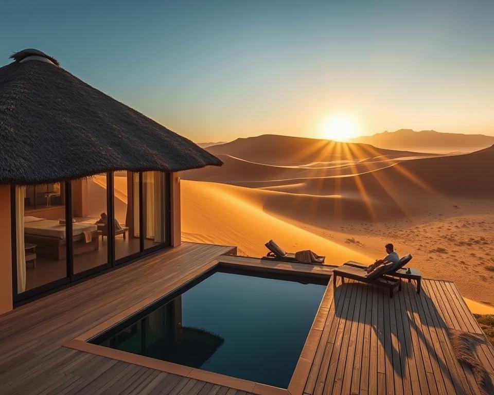 Luxuriöse Wüstenunterkünfte Sossusvlei