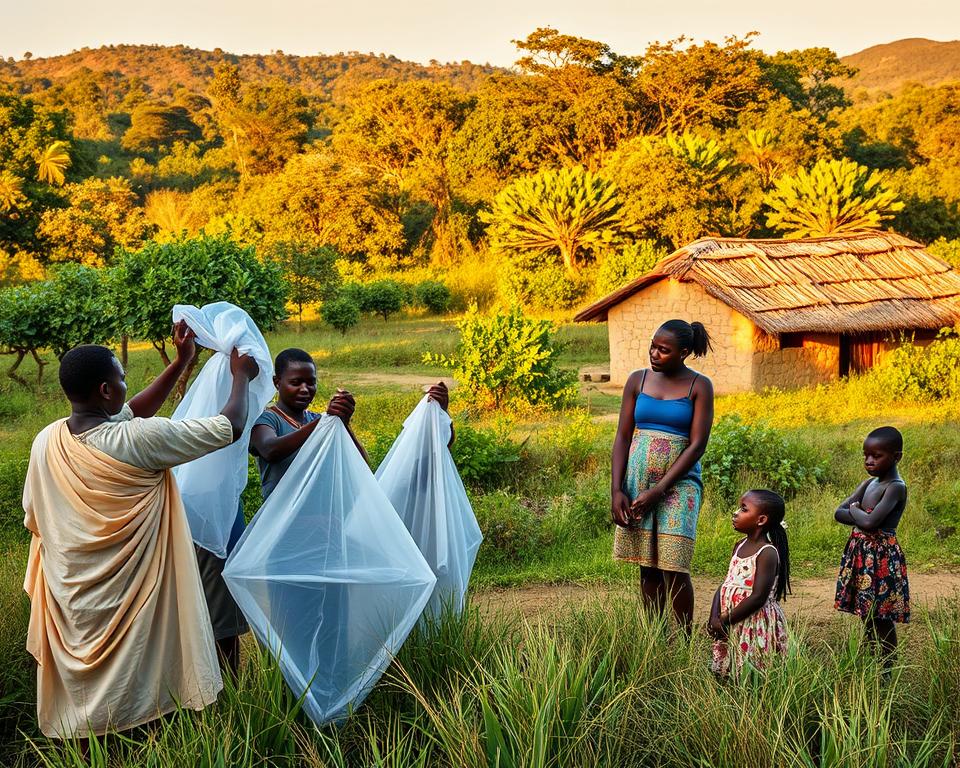 Malariaschutz in Afrika