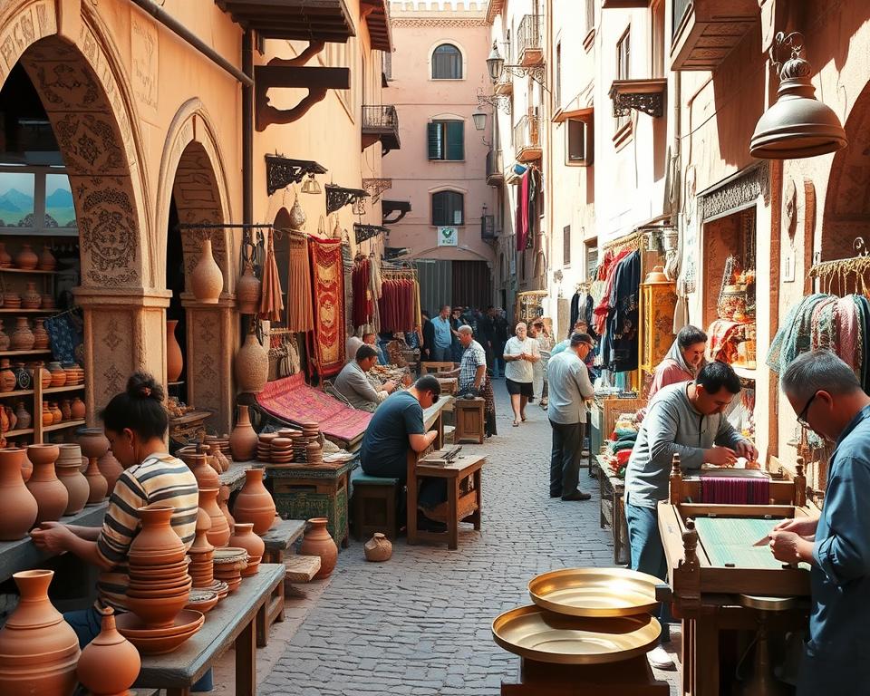 Medina von Fès traditionelles Handwerk