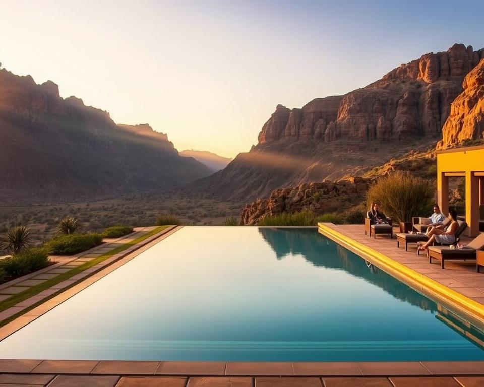 Mowani Mountain Lodge Infinity-Pool