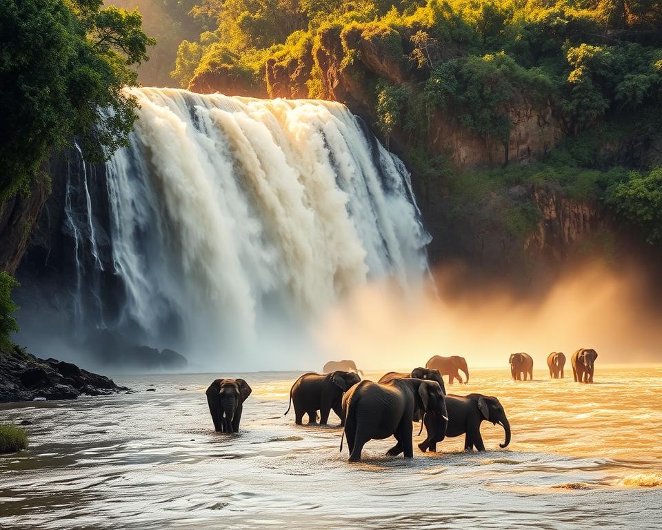Murchison Falls Naturschauspiel