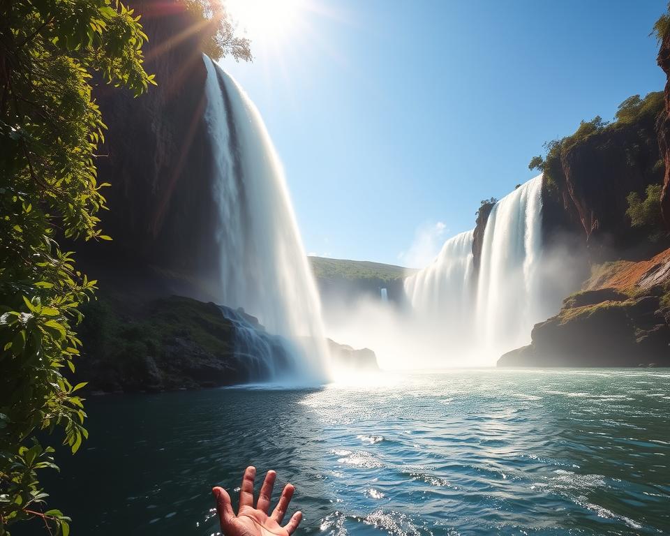 Murchison Falls Uganda Wasserfall