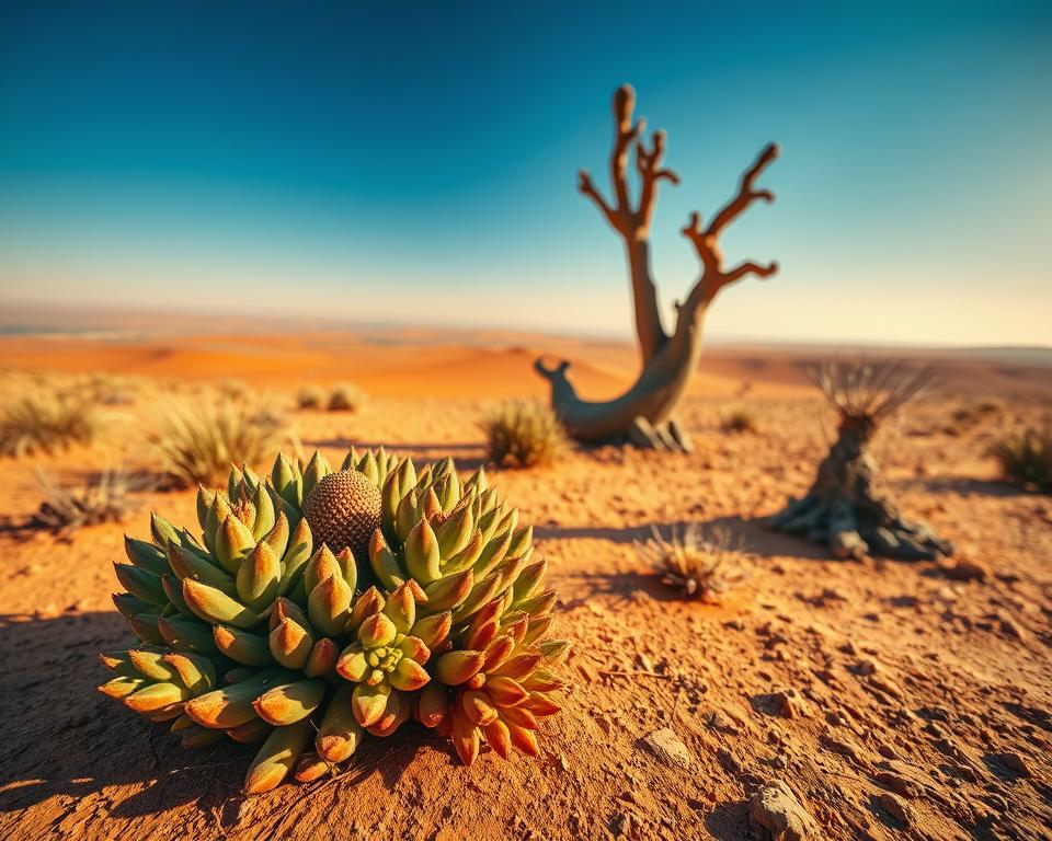 Namibia Pflanzen in der Wüste