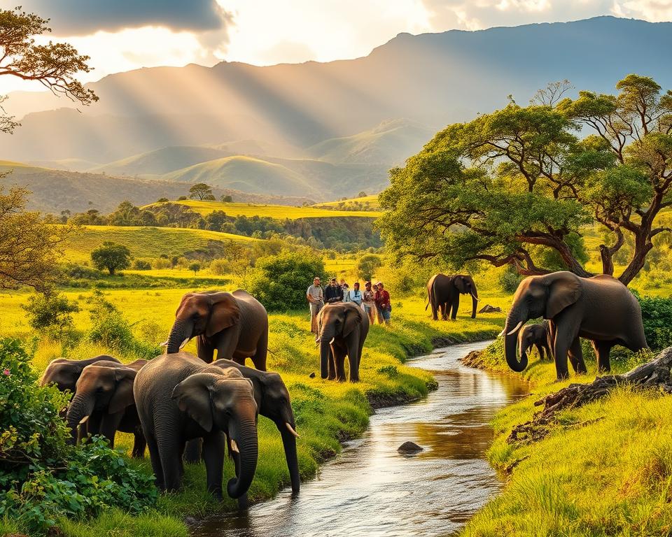 Ökotourismus Südafrika Naturschutz