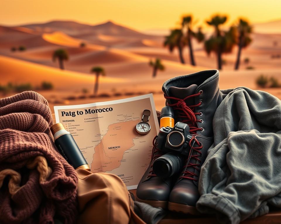 Packliste Marokko Oktober Reiseausrüstung