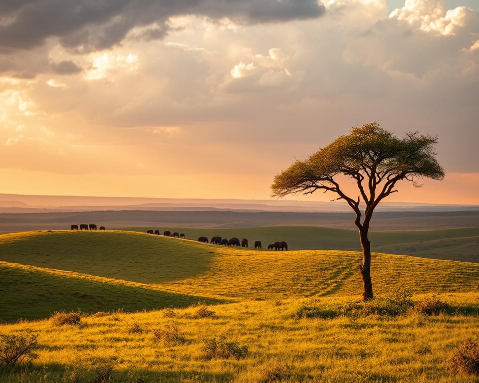 Reisezeit Botswana Safari Landschaft