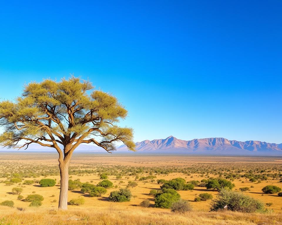Ruaha Landschaft Panorama