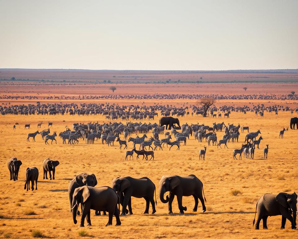 Tierwelt Etosha Großwild