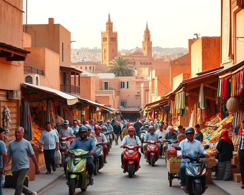 Transport in Marrakesch