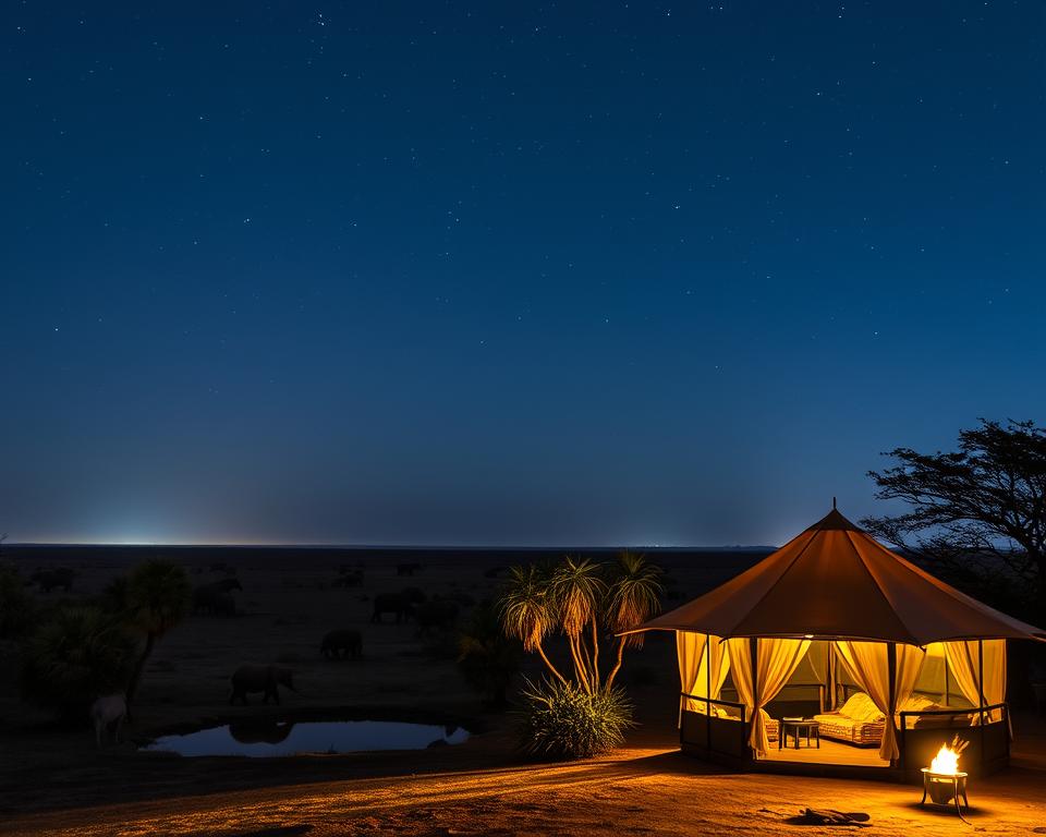 Übernachtung in Etosha Nationalpark