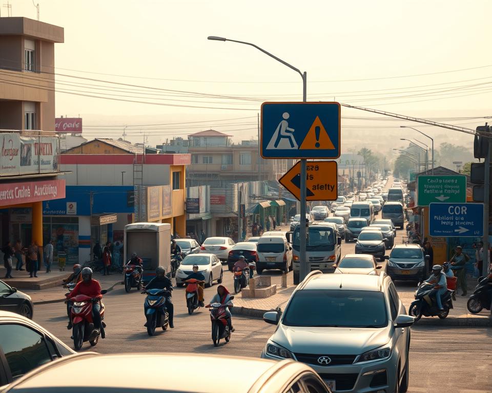 Verkehrssicherheit Mosambik Straßenverkehr