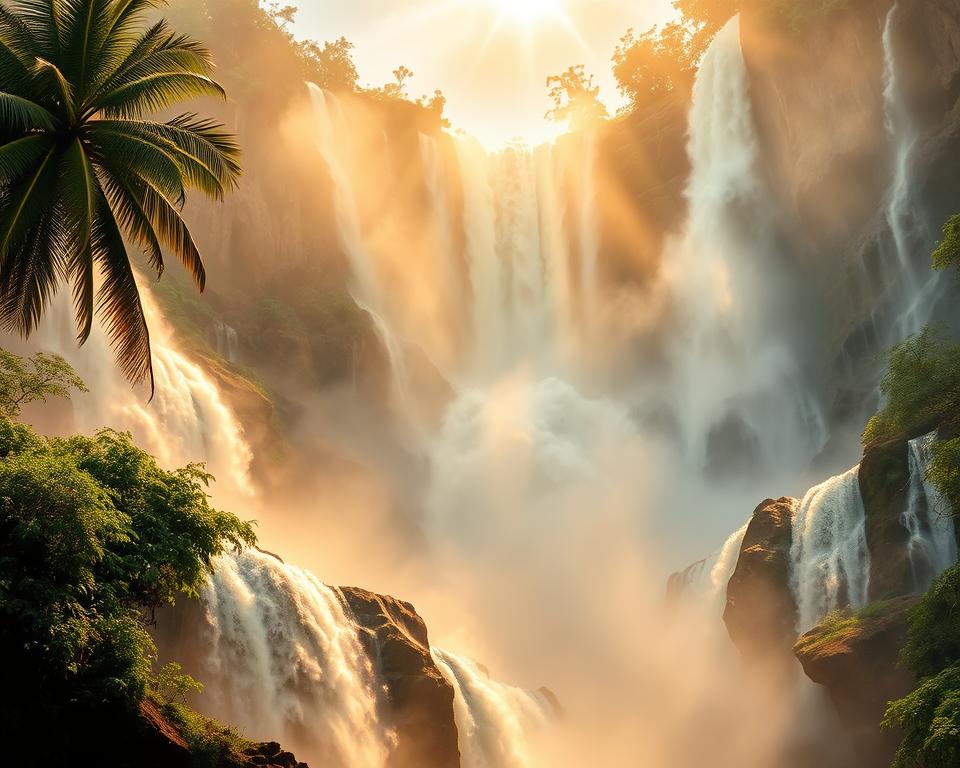 Wasserfälle in Afrika